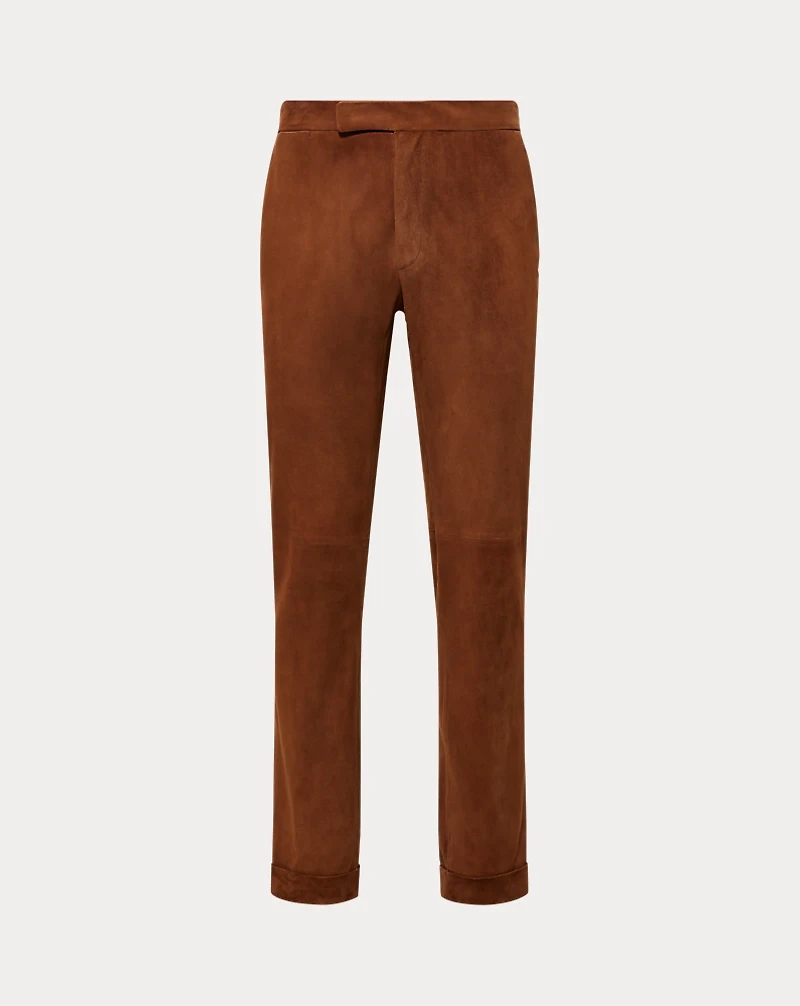 Suede Suit Trouser