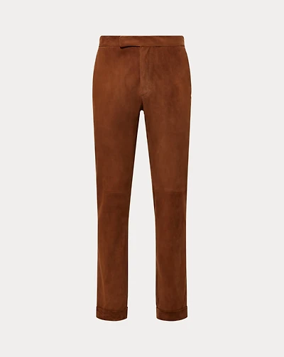 Suede Suit Trouser