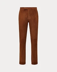 Suede Suit Trouser