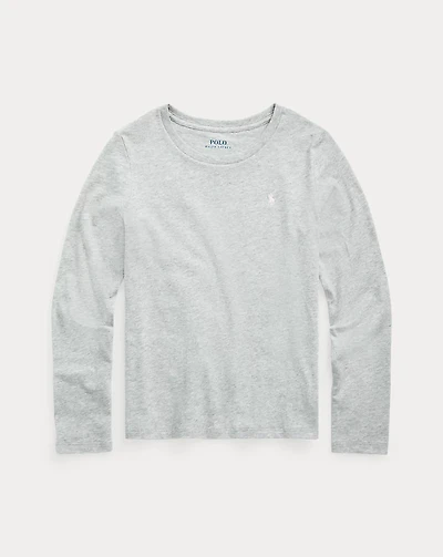 Cotton Jersey Long-Sleeve Tee