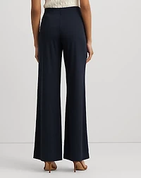 Stretch Jersey Wide-Leg Pant