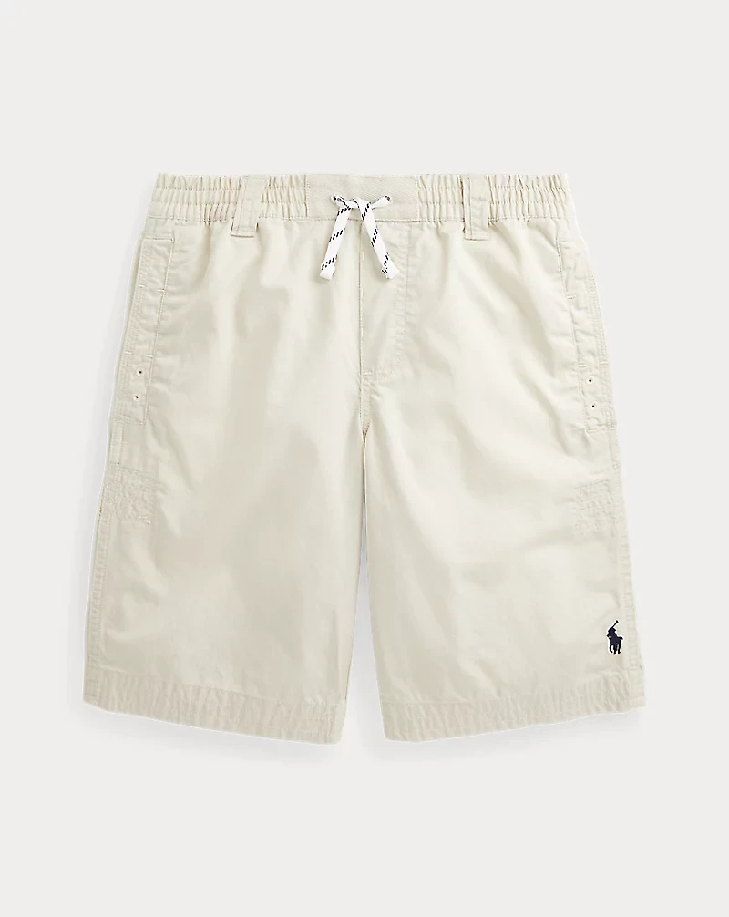 Cotton Chino Drawstring Short