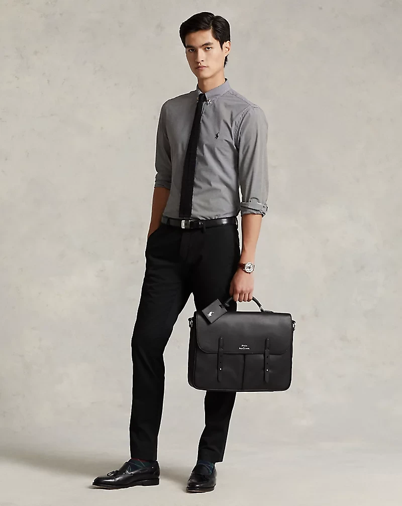 Leather Messenger Bag