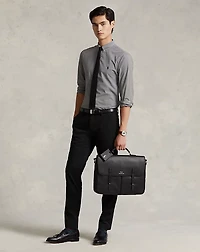 Leather Messenger Bag