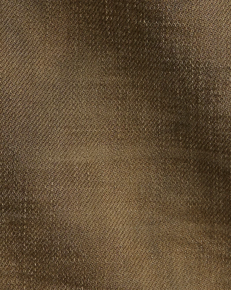 Slim Fit Distressed Brown Jean