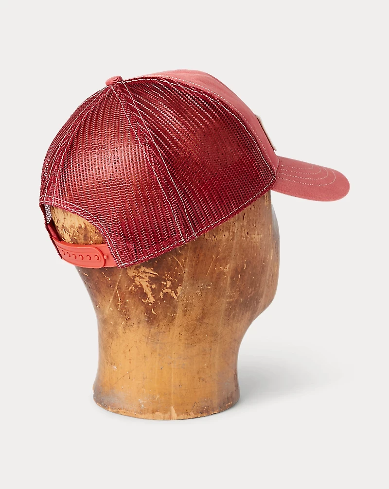 Logo-Patch Twill Trucker Cap