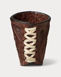 Hand-Tooled Leather Bandanna Slider