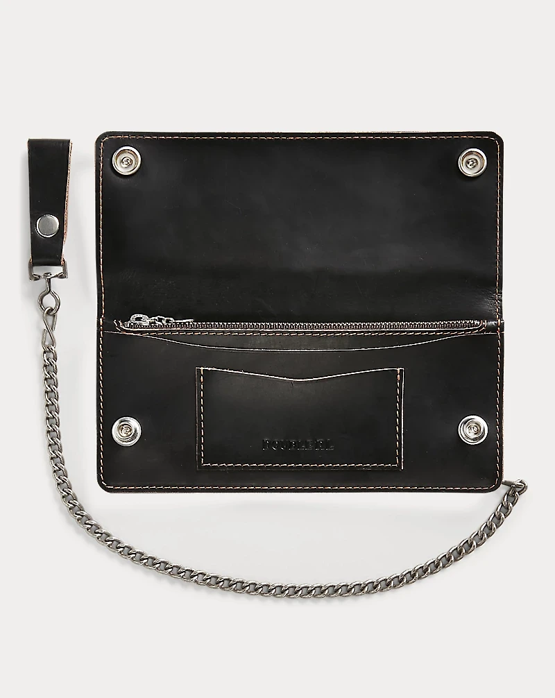Leather Chain Wallet