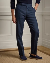 Gregory Hand-Tailored Linen Trouser