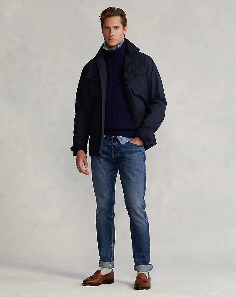 Stretch Ripstop Utility Suit Jacket
