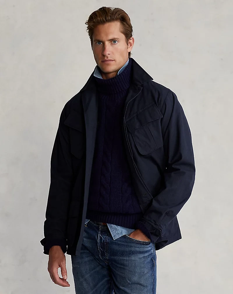 Stretch Ripstop Utility Suit Jacket