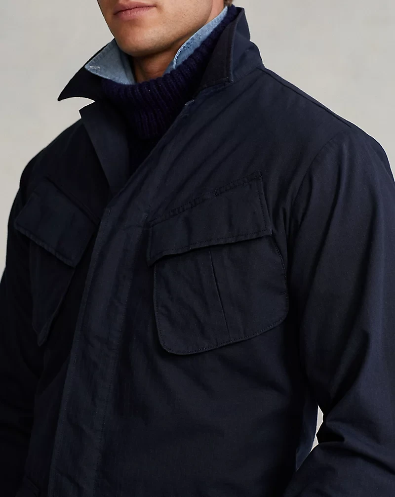Stretch Ripstop Utility Suit Jacket