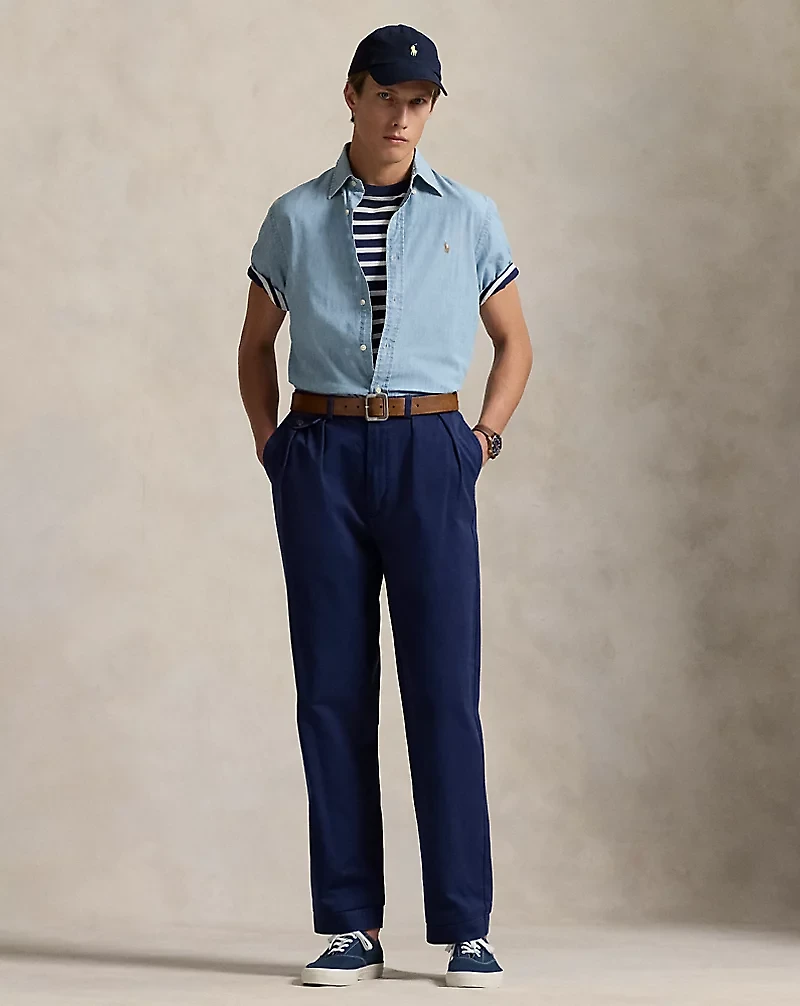 Classic Fit Chambray Shirt