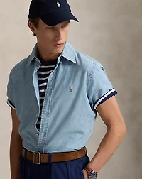 Classic Fit Chambray Shirt