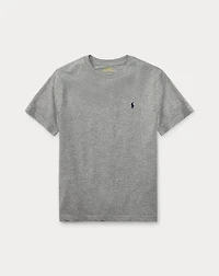 Cotton Jersey Crewneck Tee