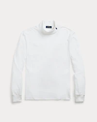 Soft Cotton Mockneck Shirt