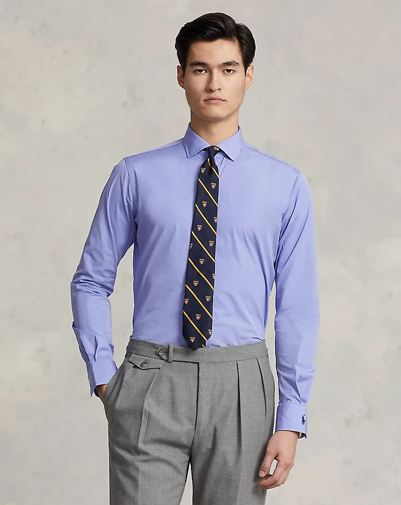 Custom Fit Poplin Shirt