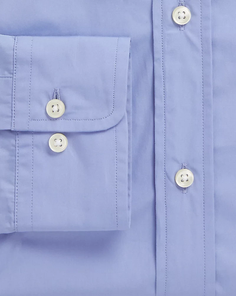 Custom Fit Poplin Shirt