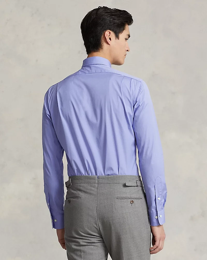 Custom Fit Poplin Shirt