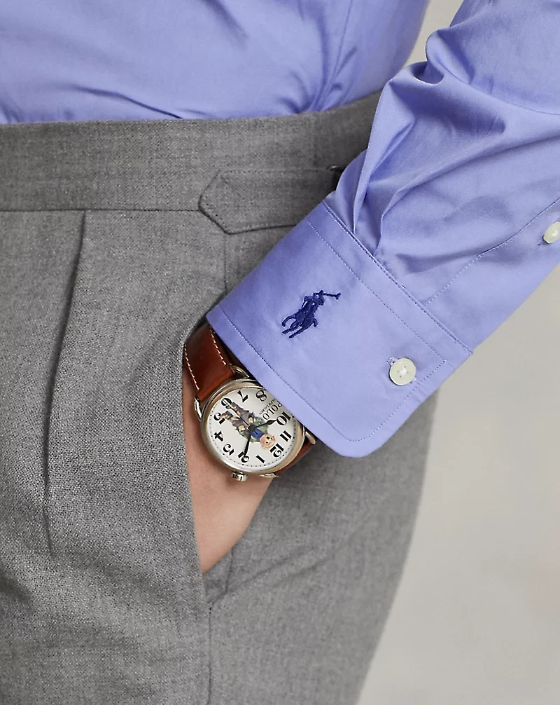 Custom Fit Poplin Shirt