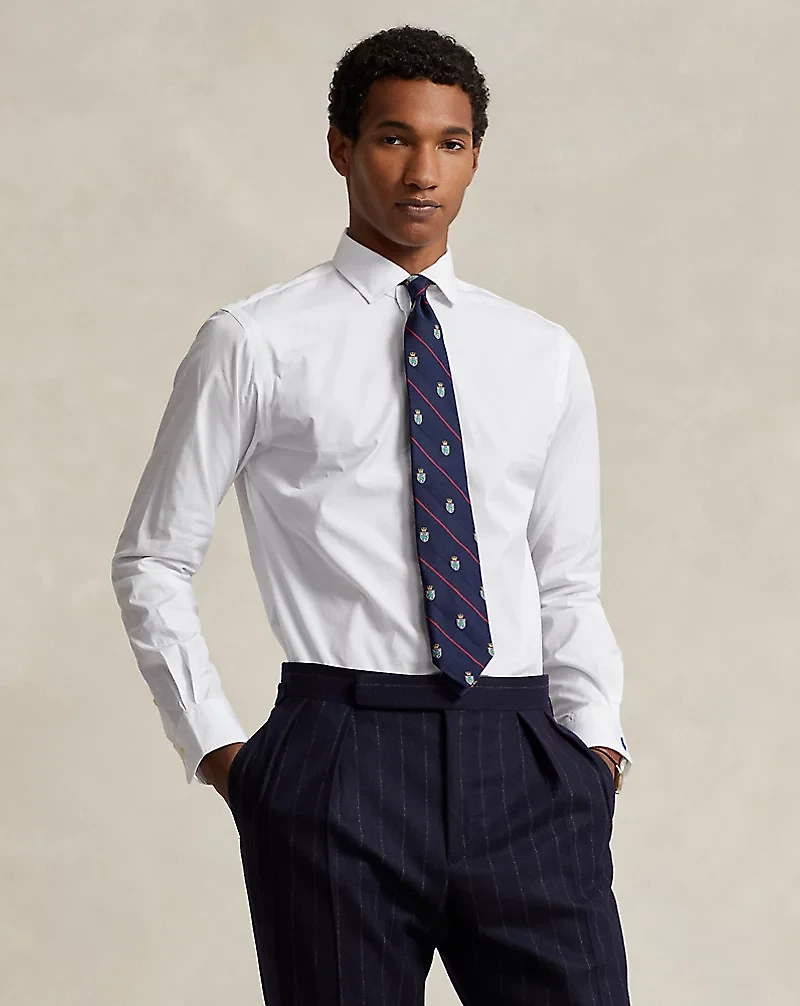 Custom Fit Poplin Shirt
