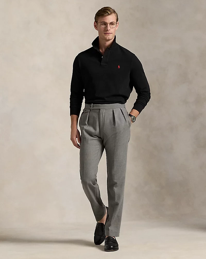 Classic Fit Mesh Polo Shirt