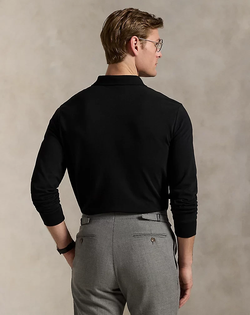 Classic Fit Mesh Polo Shirt