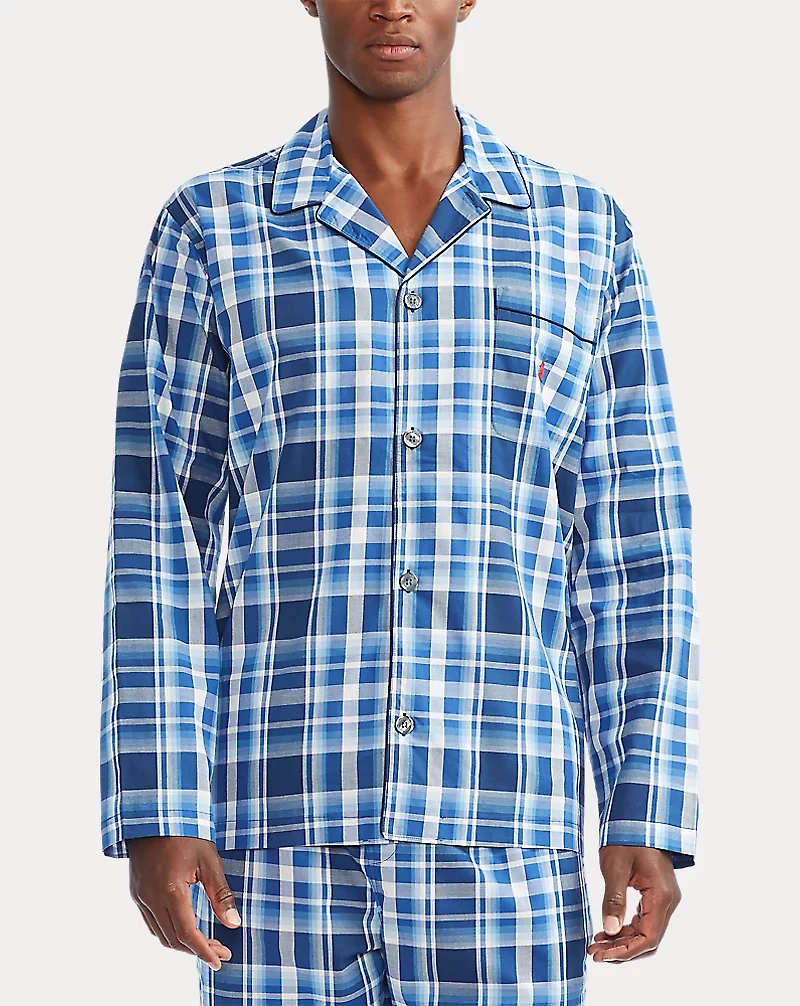 Plaid Pajama Shirt