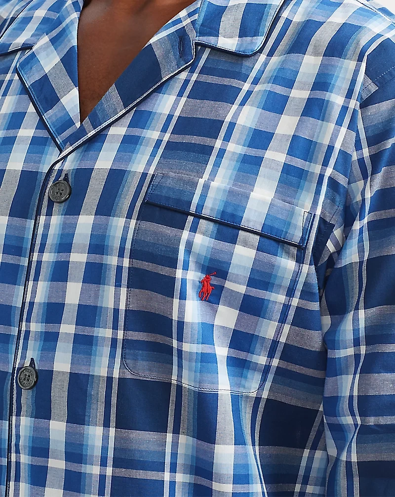 Plaid Pajama Shirt