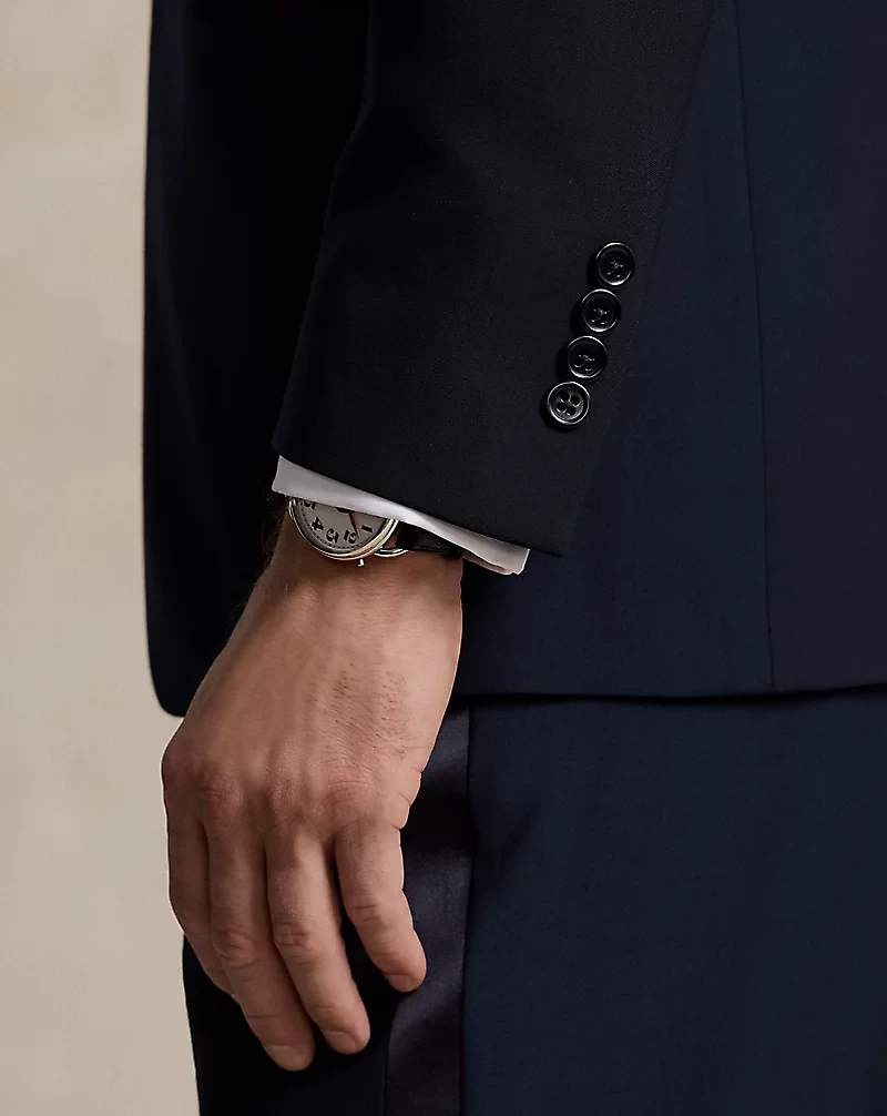 Polo Tailored Wool Barathea Peak Tuxedo