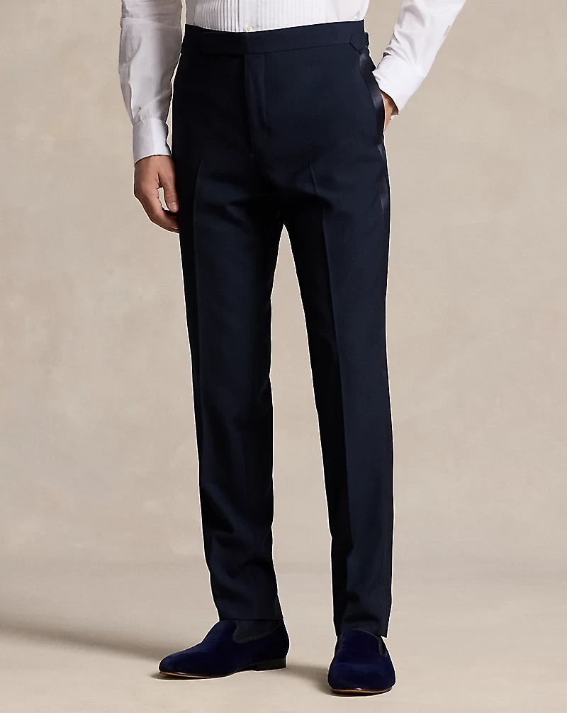 Polo Tailored Wool Barathea Peak Tuxedo