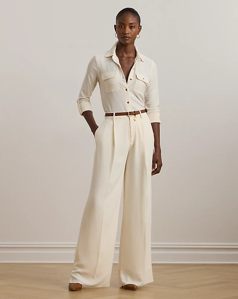 Roll-Tab Sleeve Shirt