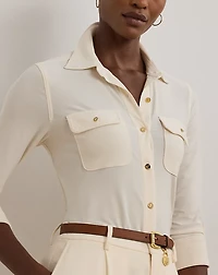 Roll-Tab Sleeve Shirt