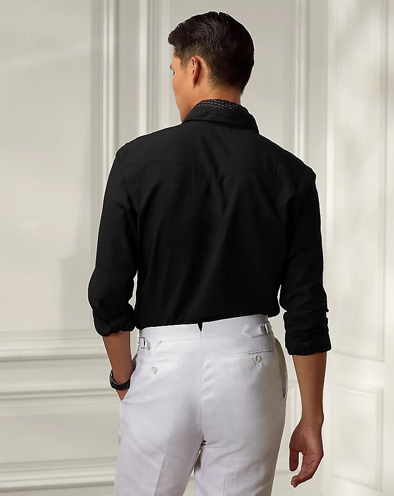 Herringbone Western Shirt