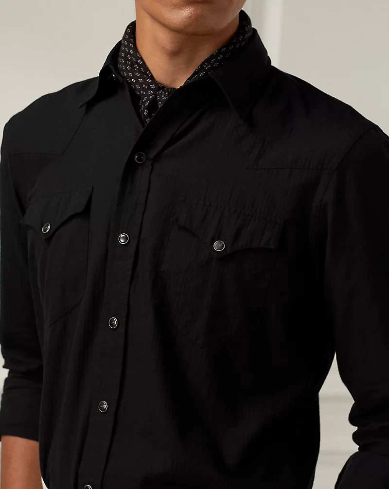 Herringbone Western Shirt