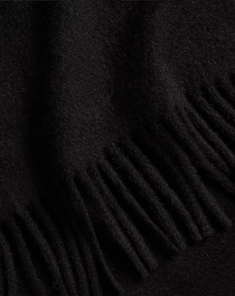 Fringe Cashmere Scarf