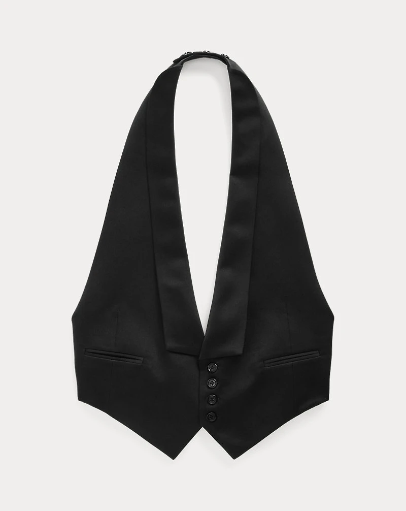 Handmade Silk Satin Vest
