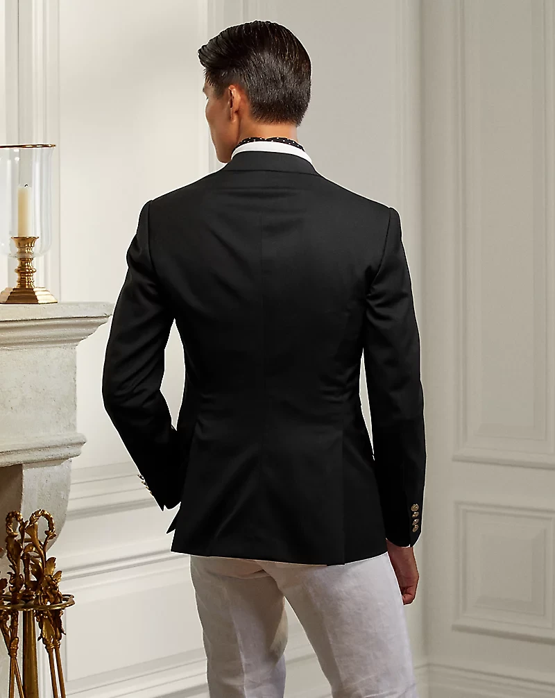 Gregory Hand-Tailored Wool Serge Blazer