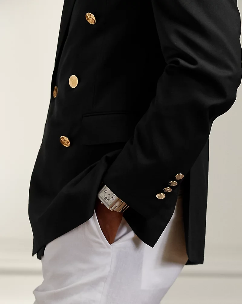 Gregory Hand-Tailored Wool Serge Blazer