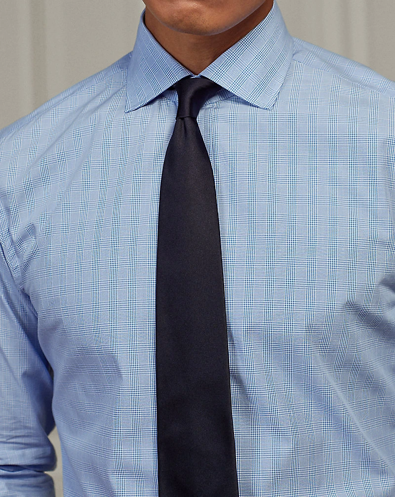 Glen Plaid Twill Shirt
