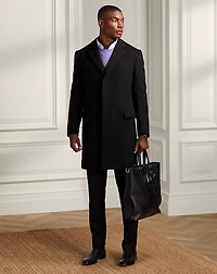 Kent Hand-Tailored Wool-Blend Topcoat