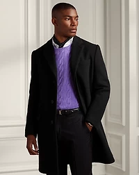Kent Hand-Tailored Wool-Blend Topcoat