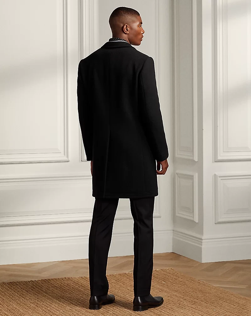 Kent Hand-Tailored Wool-Blend Topcoat