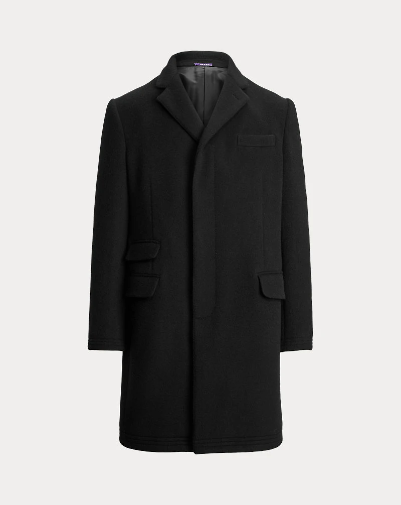 Kent Hand-Tailored Wool-Blend Topcoat