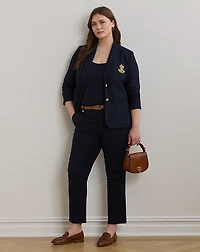 Double-Faced Stretch Cotton Pant