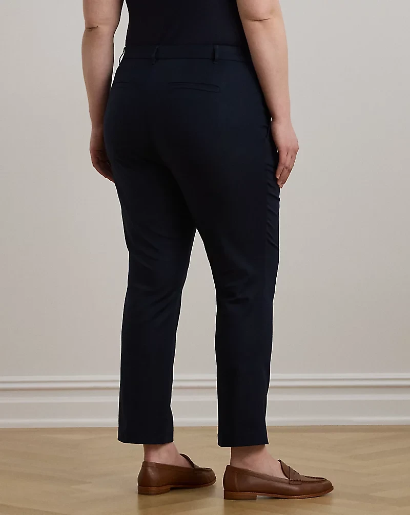 Double-Faced Stretch Cotton Pant