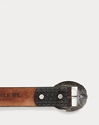 Studded Leather Belt