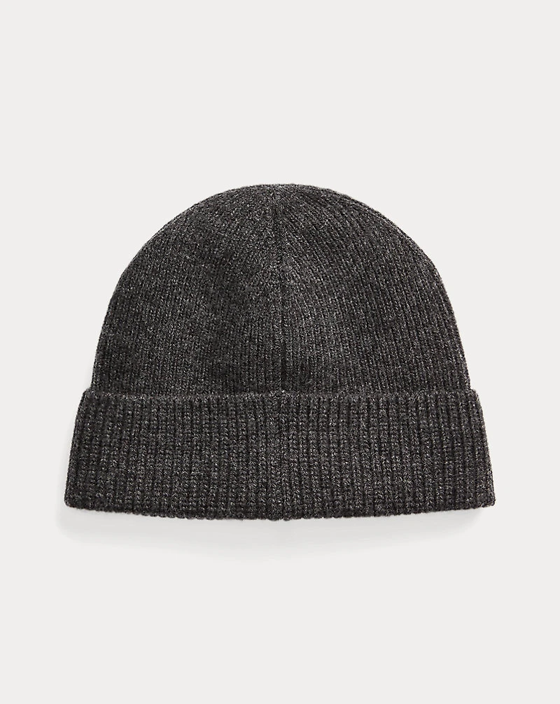 Signature Pony Wool-Blend Beanie