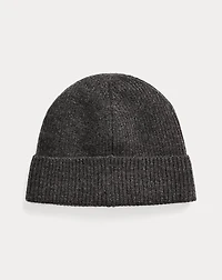 Signature Pony Wool-Blend Beanie