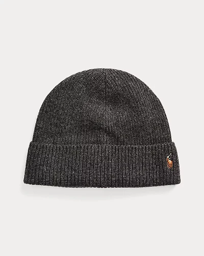 Signature Pony Wool-Blend Beanie